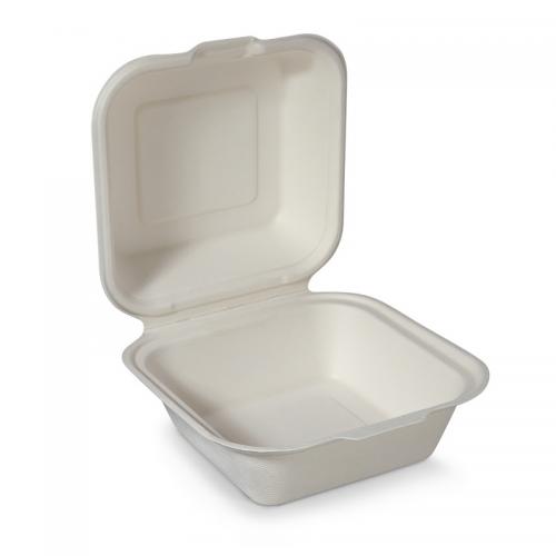 plant fiber hamburger box