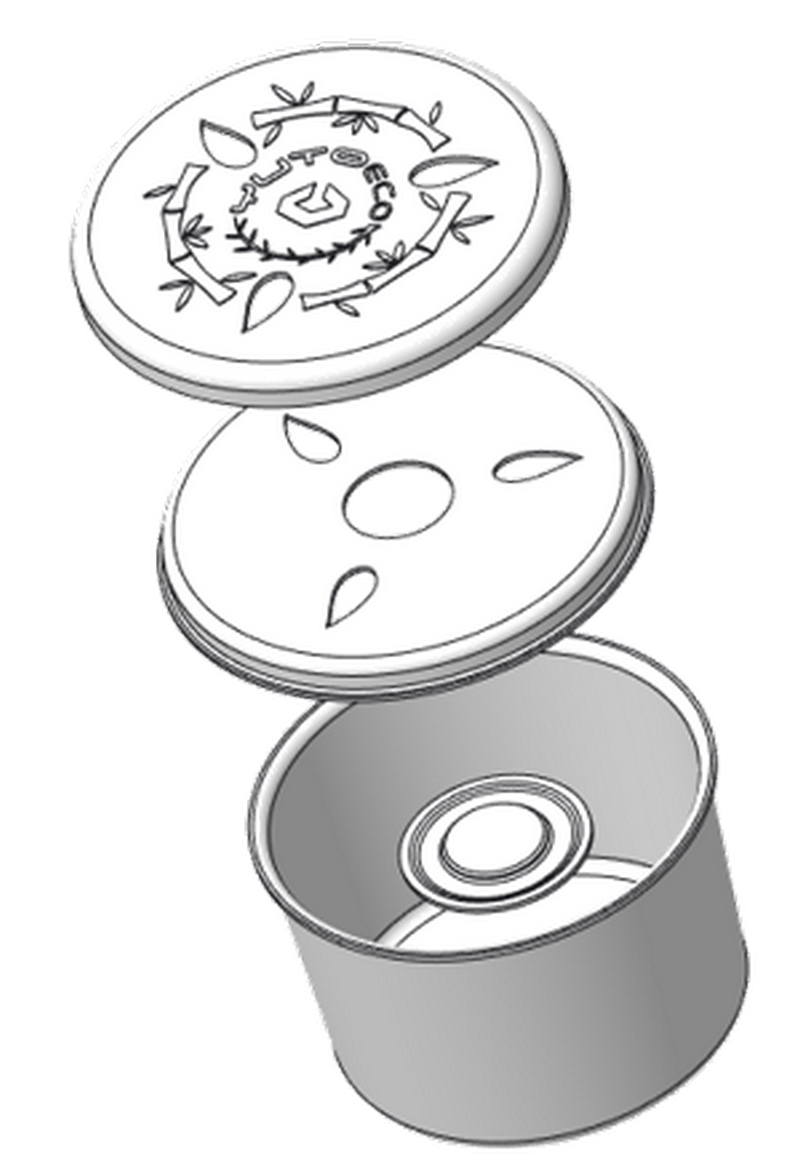 plant fiber air freshener container